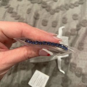 Blue birthstone bracelet